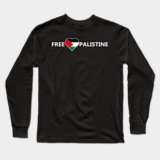 Free Palestine Long Sleeve T-Shirt